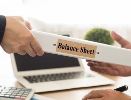 the time frame associated with a balance sheet is