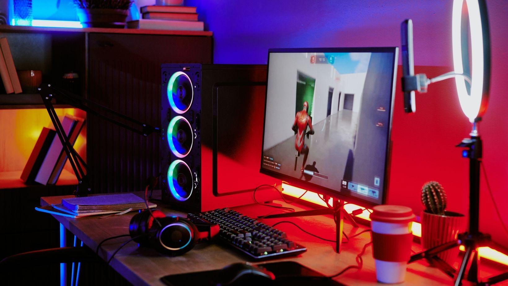 gaming equipment, best gaming setup, professional gaming gear, competitive gamer peripherals, gaming desk and chair, high-end gaming mouse, streaming gaming PC, esports equipment, gaming monitor deals, gaming headset buy